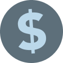 Dollar sign icon