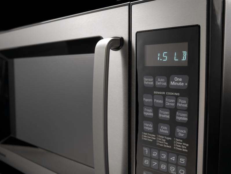 Stainless steel Amana® kitchen appliances