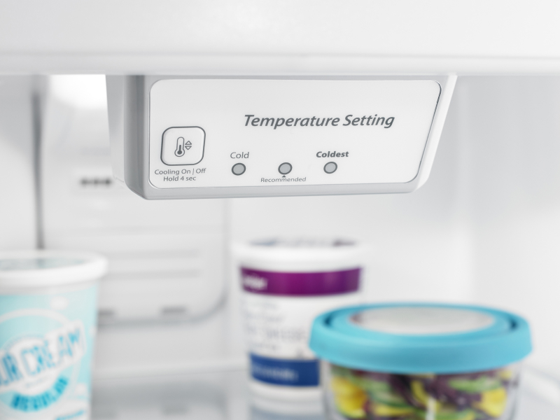 Up-Front Temperature Control System