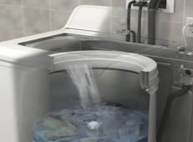 Washer crossection