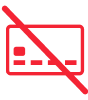 No credit icon