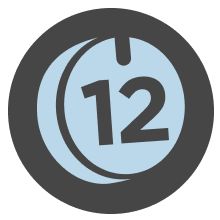 12 Dryer Cycles 