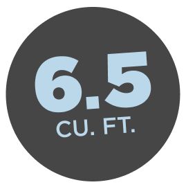 6.5 CU. FT.