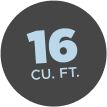 16 CU. FT.