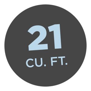 21 CU. FT.