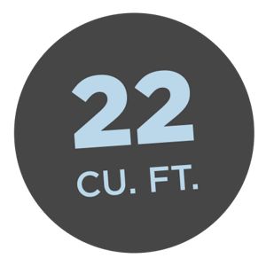 22 CU. FT.