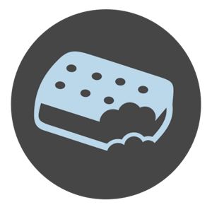 Ice cream sandwich with a bite taken out