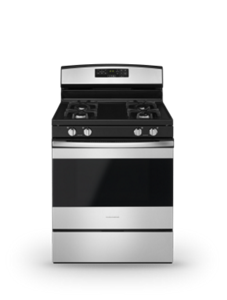 An Amana® range.